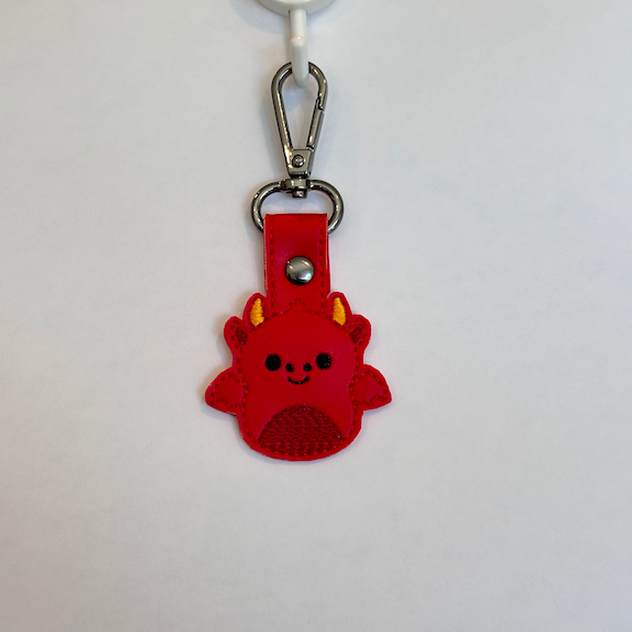 Pudgy Dragon Key Fob