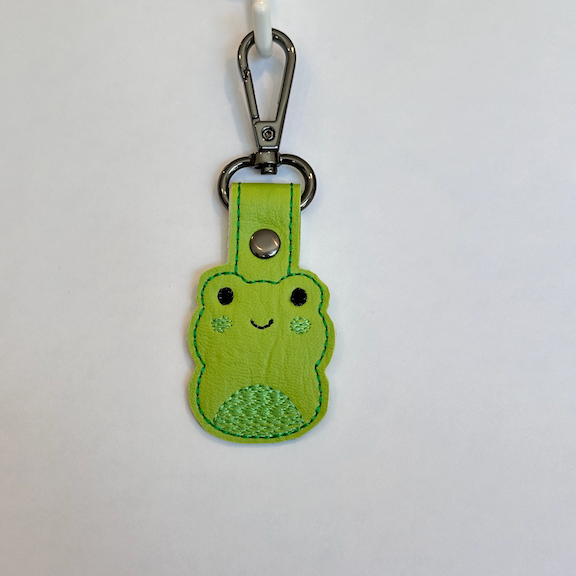 Pudgy Frog Key Fob