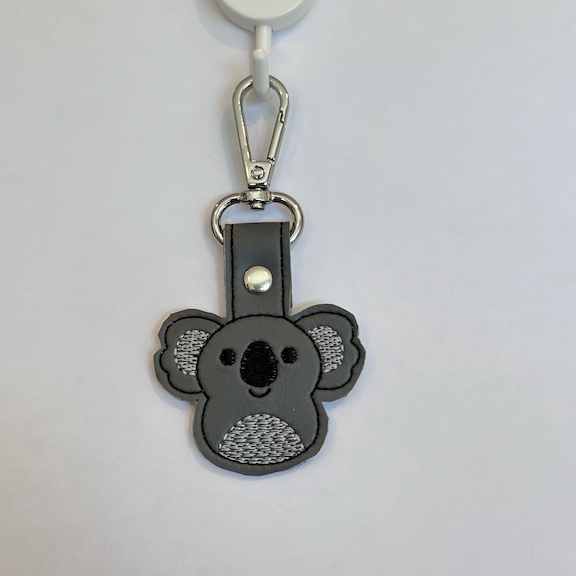 Pudgy Koala Key Fob