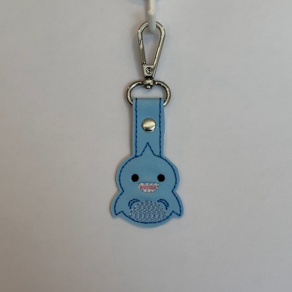 Pudgy Shark Key Fob