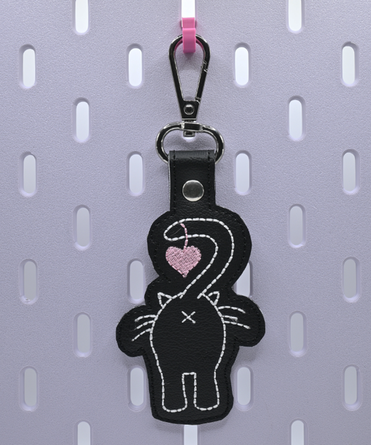 Cat Butt Key Fob