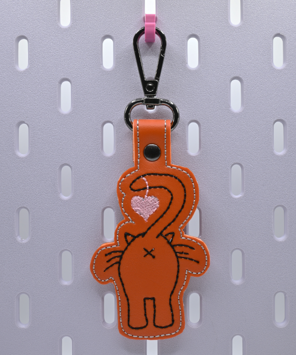 Cat Butt Key Fob