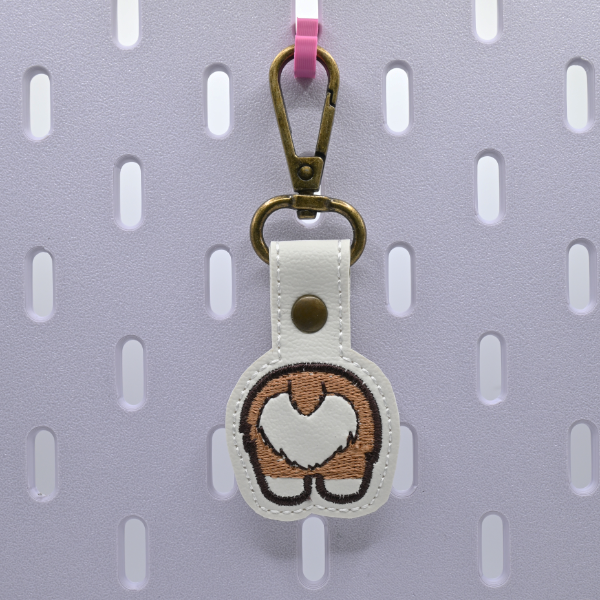Corgi Butt Key Fob