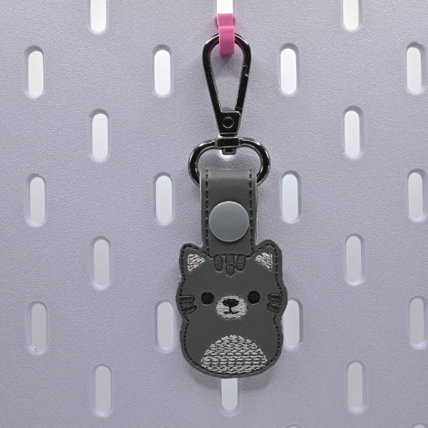 Pudgy Cat Key Fob