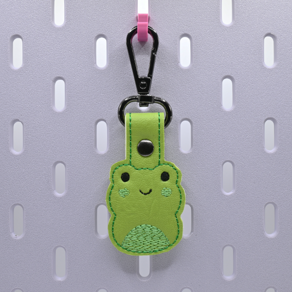 Pudgy Frog Key Fob