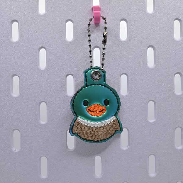 Pudgy Mallard Key Chain
