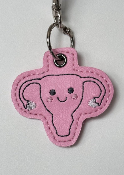 Kawaii Uterus Key Chain