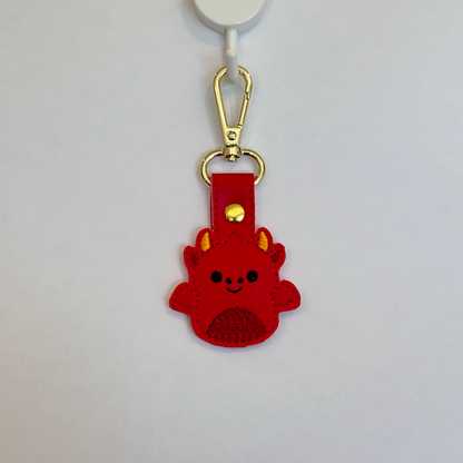 Pudgy Dragon Key Fob