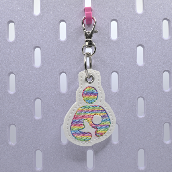 Breastfeeding Logo Key Chain
