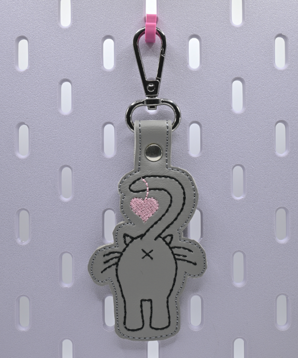 Cat Butt Key Fob