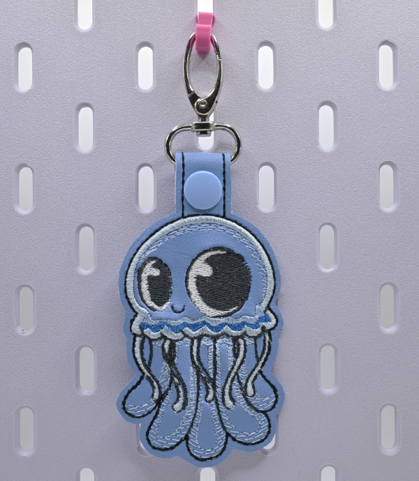 Chibi Jellyfish Key Fob