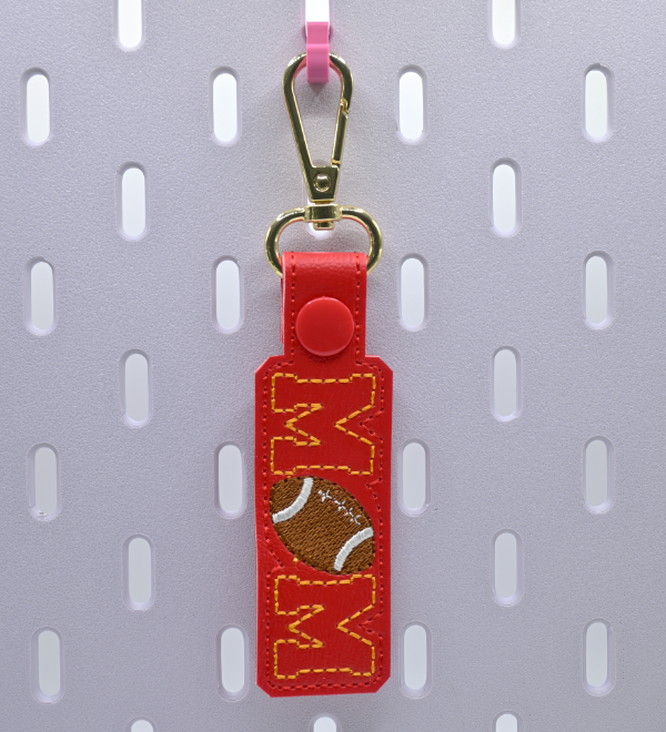 Football Mom Key Fob
