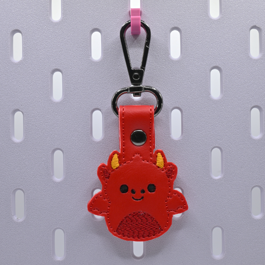 Pudgy Dragon Key Fob