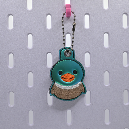 Pudgy Mallard Key Chain