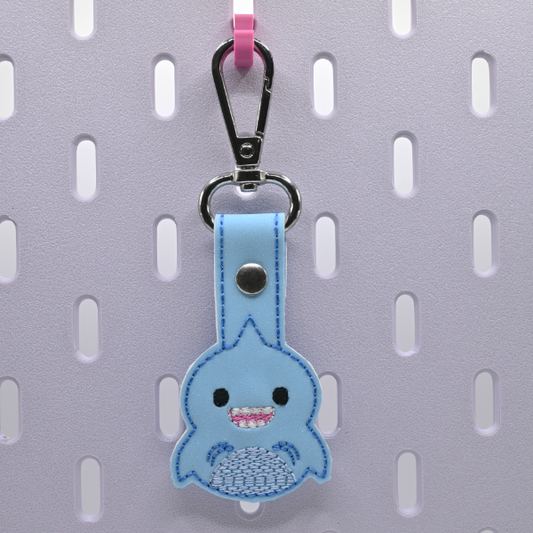 Pudgy Shark Key Fob